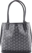 Pre-Owned Goyard Anjou Reversible Tote Coated Canvas Mini