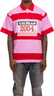 ICECREAM Strawberry Appliqué Polo