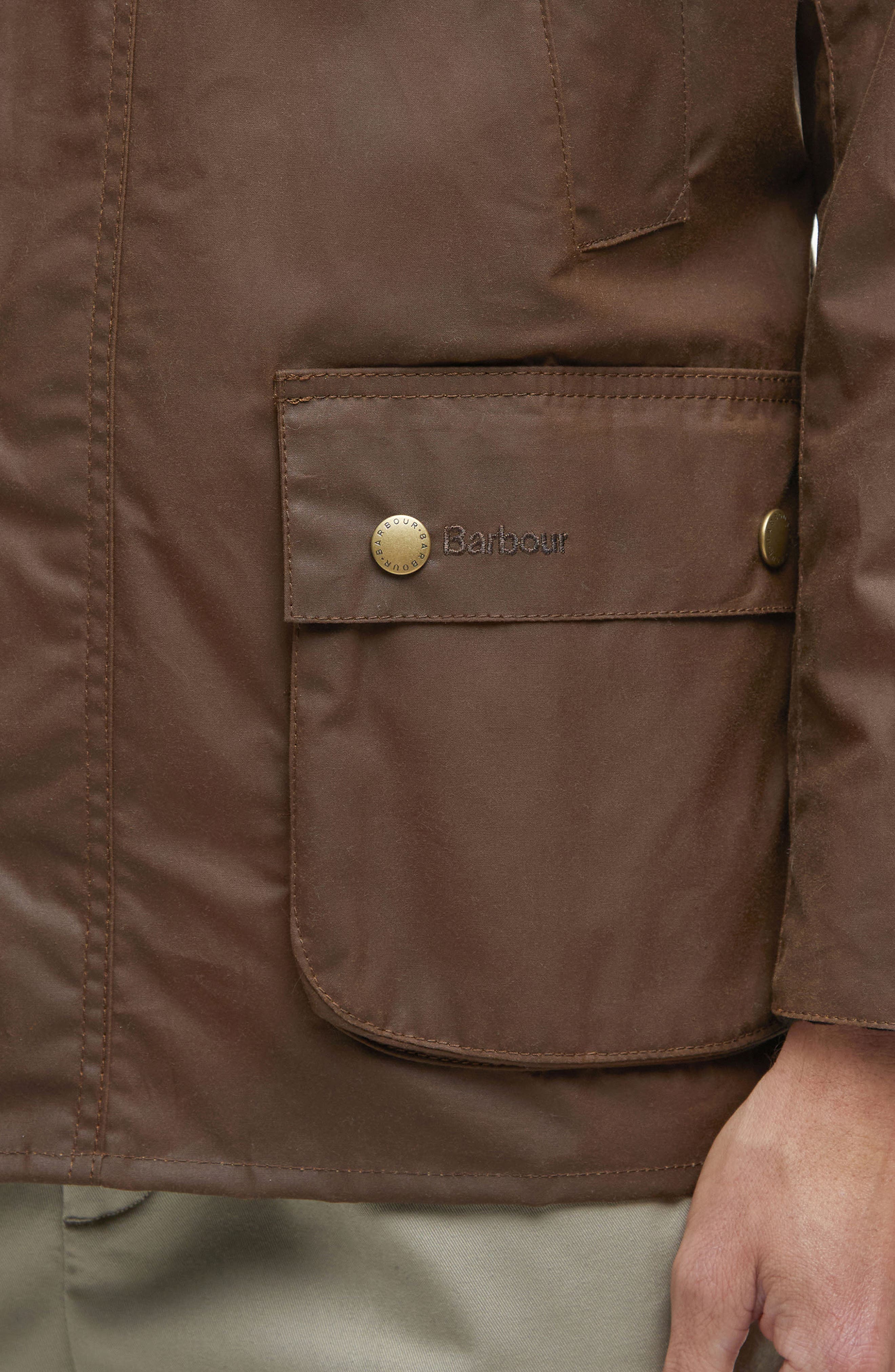 Мужские Barbour Ashby Waxed Cotton Jacket — фото 6