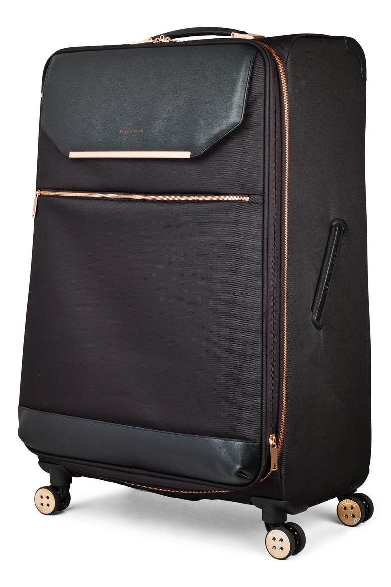 32-Inch Trolley Packing Case, Alternate, color, BLACK
