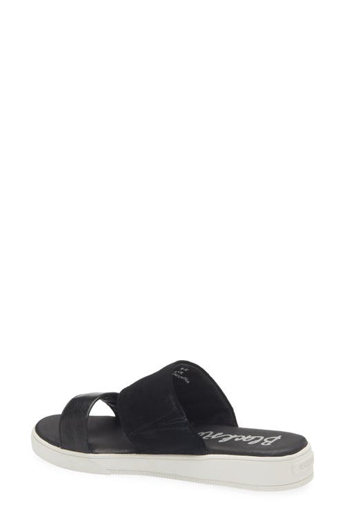 Blackstone Rl92 Slide Sandal In Black