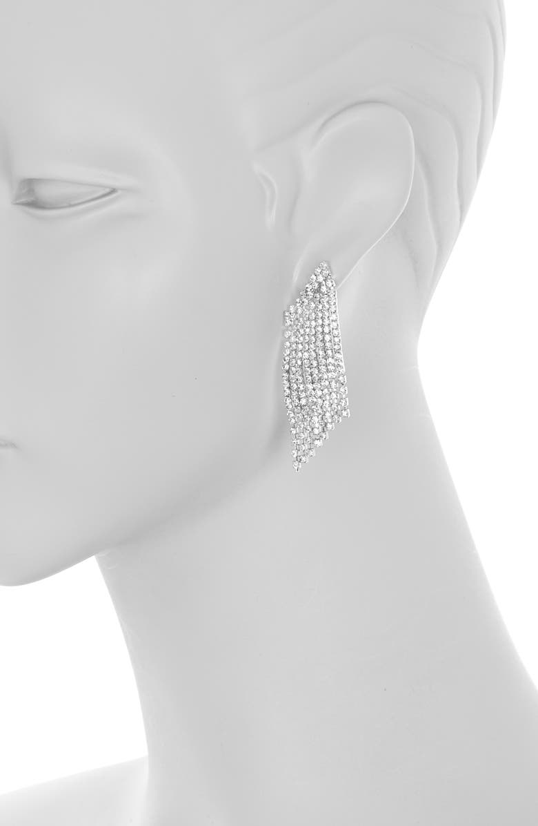 Cara Waterfall Fringe Earrings, Alternate, color, 