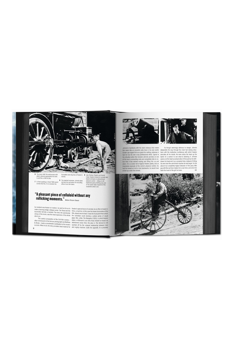 100 All Time Favorite Movies of the 20th Century Book, Alternate, color, Dark Blue / Black