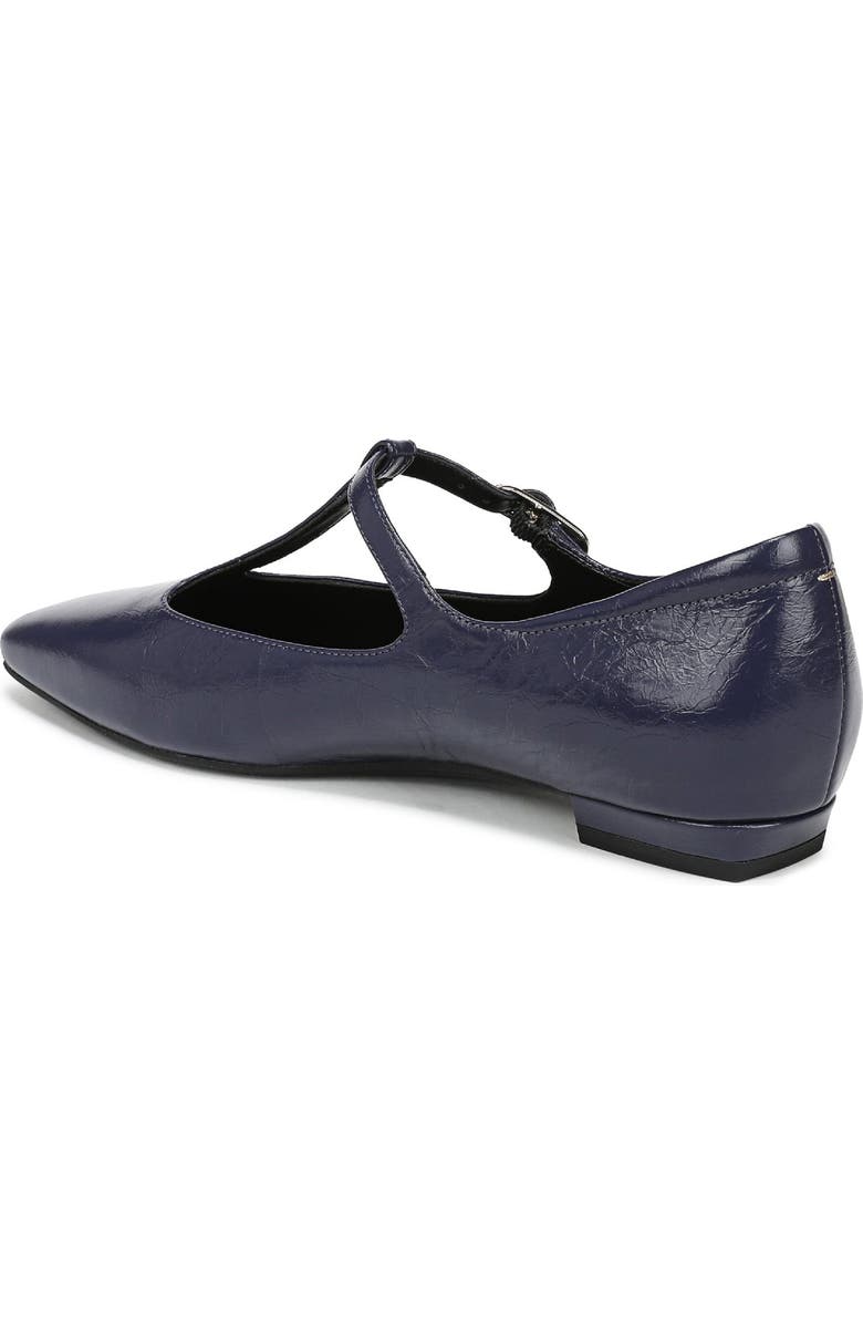 27 EDIT Naturalizer Bella T-Strap Flat, Alternate, color, Midnight Blue