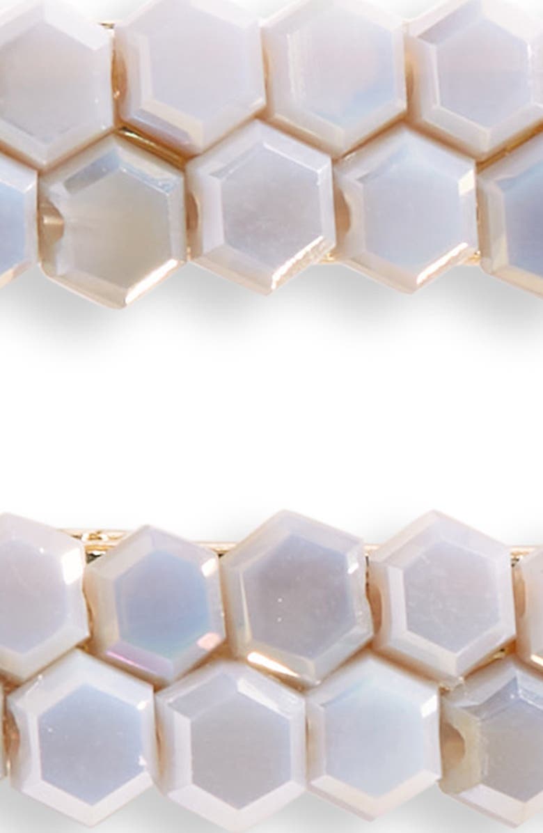 Tasha 2-Pack Beaded Hair Clips, Alternate, color,