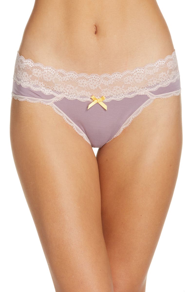 Honeydew Intimates Ahna Hipster Panties, Main, color, 