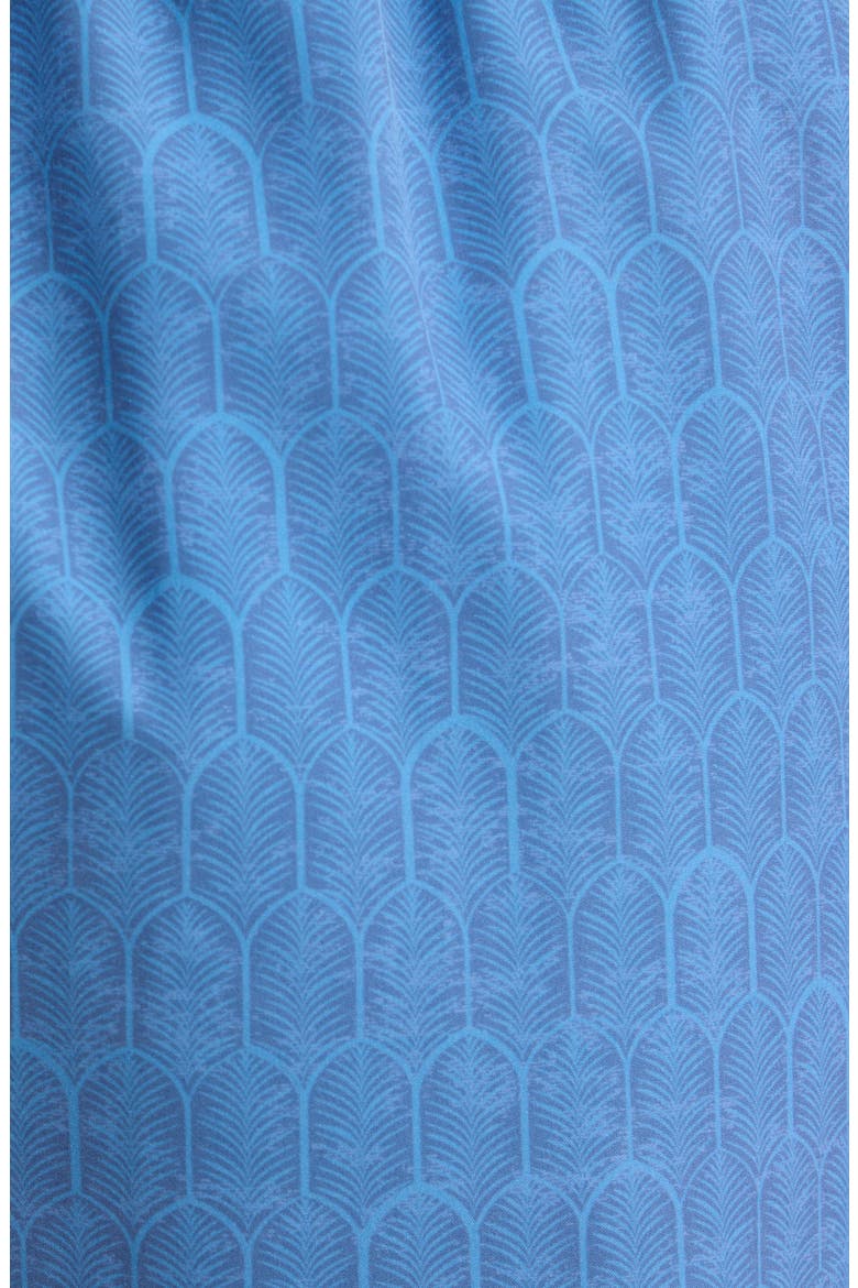 Island Palms Swim Trunks, Alternate, color, BLUE PEARL
