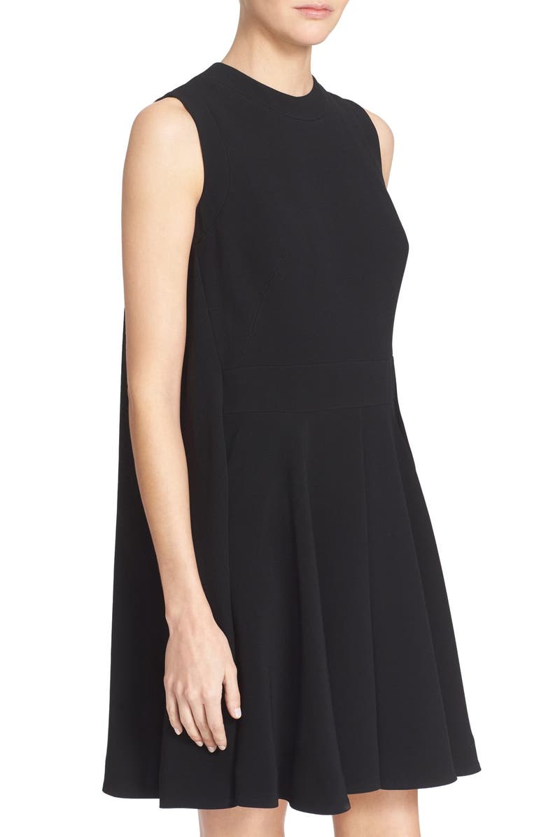 McQueen Alexander McQueen Flare Back Cady Dress, Alternate, color,