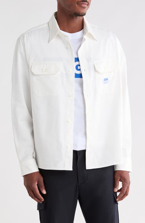 Ekynone Cotton Twill Button-Up Shirt