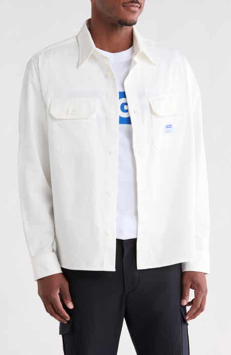 Ekynone Cotton Twill Button-Up Shirt