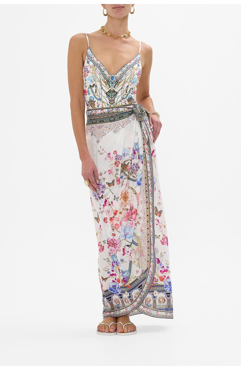 Camilla Long Draped Sarong Monserrate Magic, Main, color,