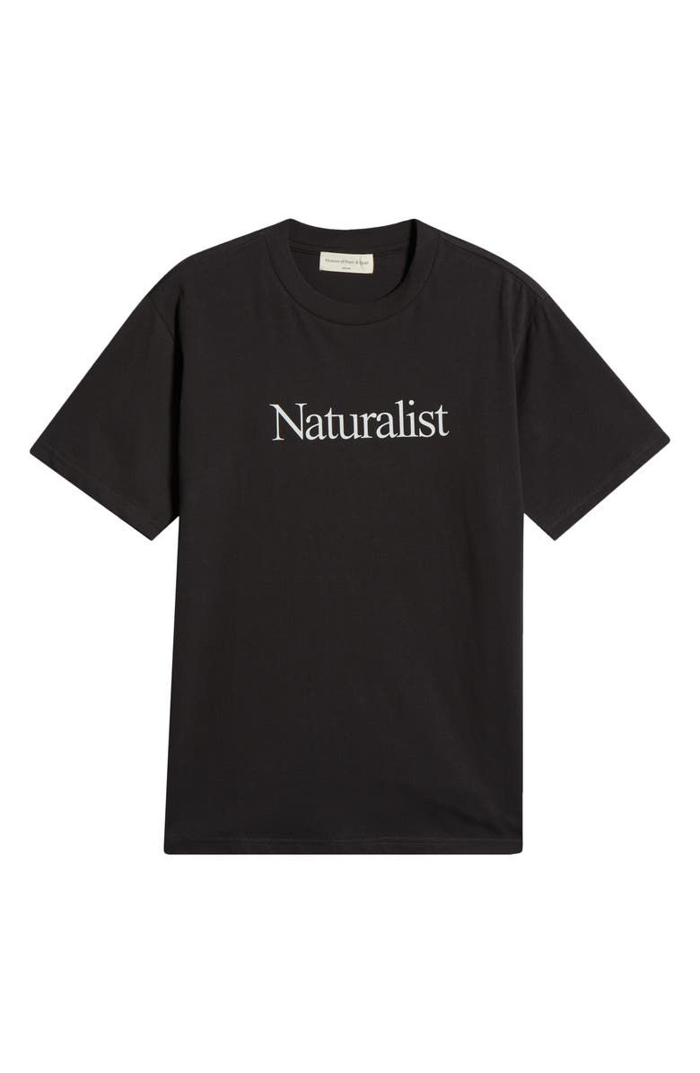 Museum of Peace & Quiet Naturalist Graphic T-Shirt, Alternate, color, Black