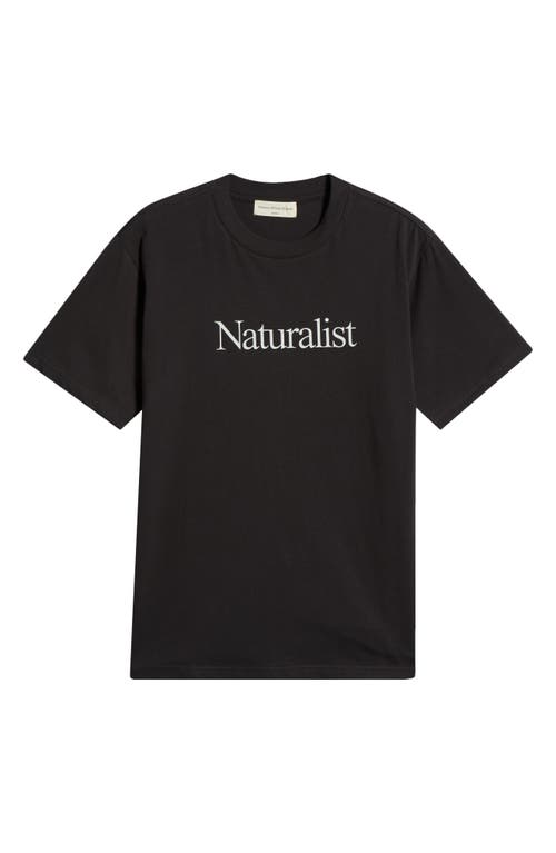 Museum Of Peace And Quiet Naturalist Tee In Black