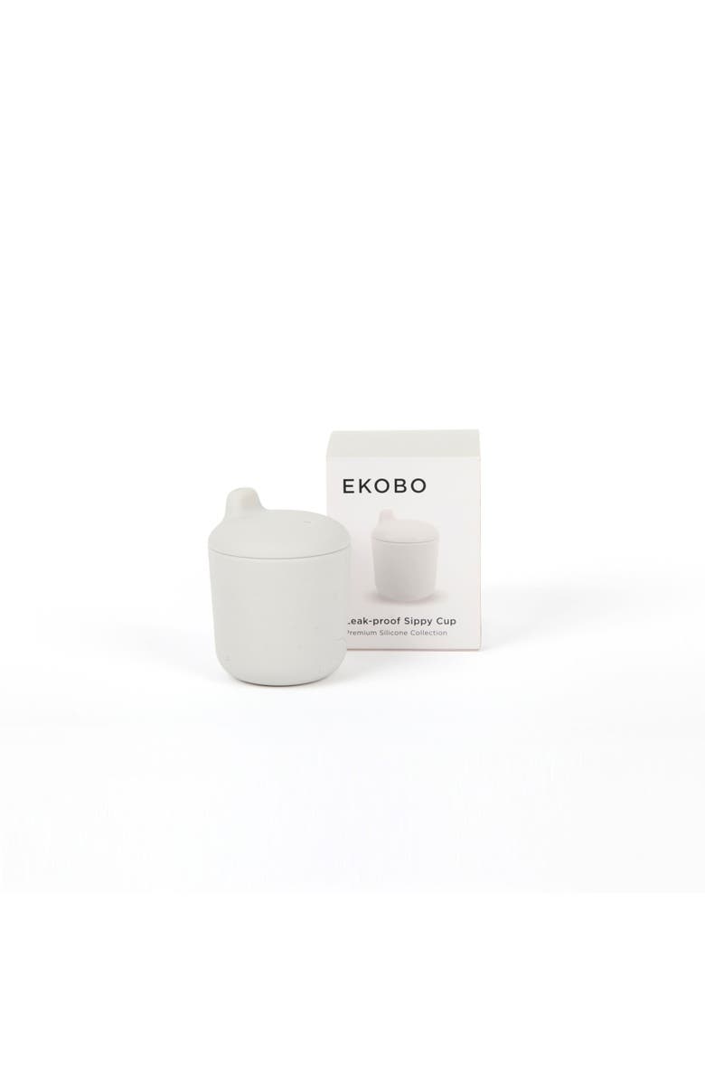 EKOBO Silicone Baby Sippy Cup, Alternate, color, Cloud