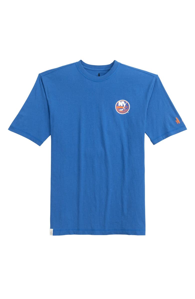 johnnie-O Men's johnnie-O Royal New York Islanders Heathered Spencer T-Shirt, Alternate, color, Royal