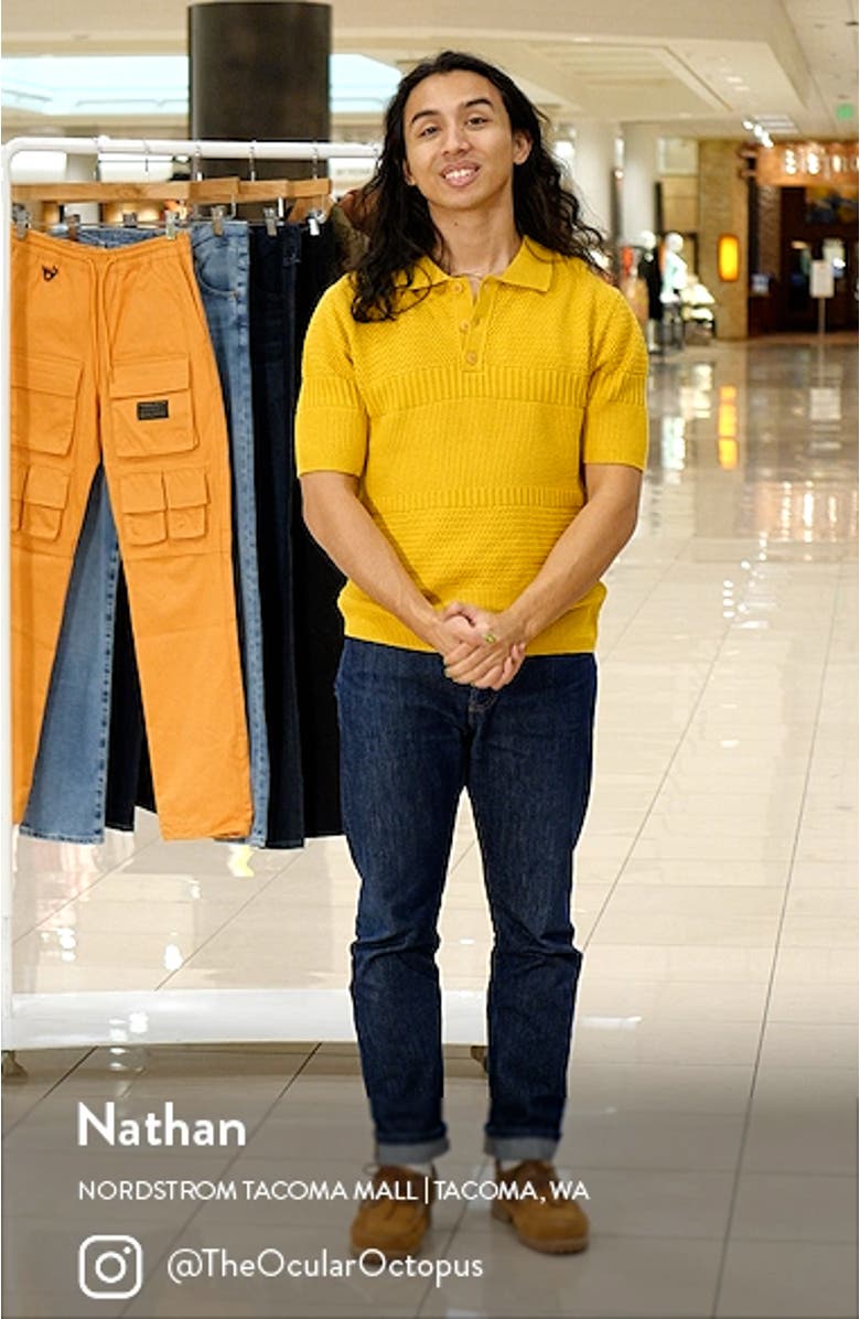 Textured Knit Polo, sales video thumbnail