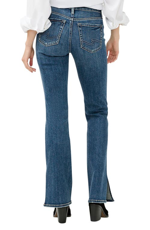 Silver Jeans Co. Suki Curvy Mid Rise Slim Bootcut Jeans In Blue
