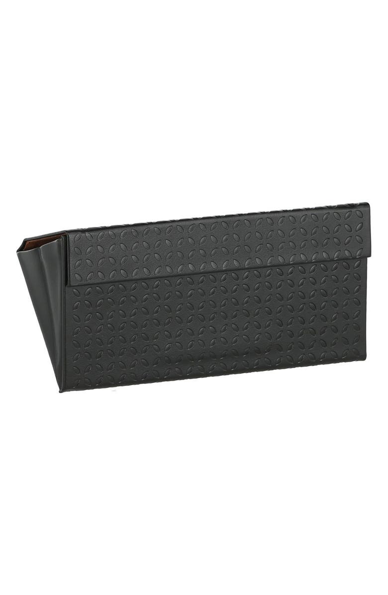 Alaïa 49mm Oval Sunglasses, Alternate, color, Ivory Ivory Grey