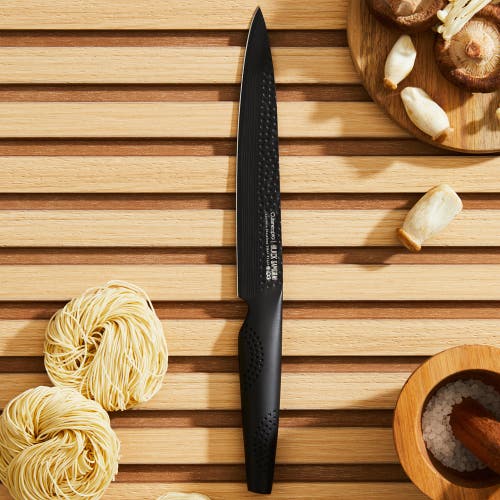Cuisine::pro Id3 Black Samurai 8" Carving Knife In Gray
