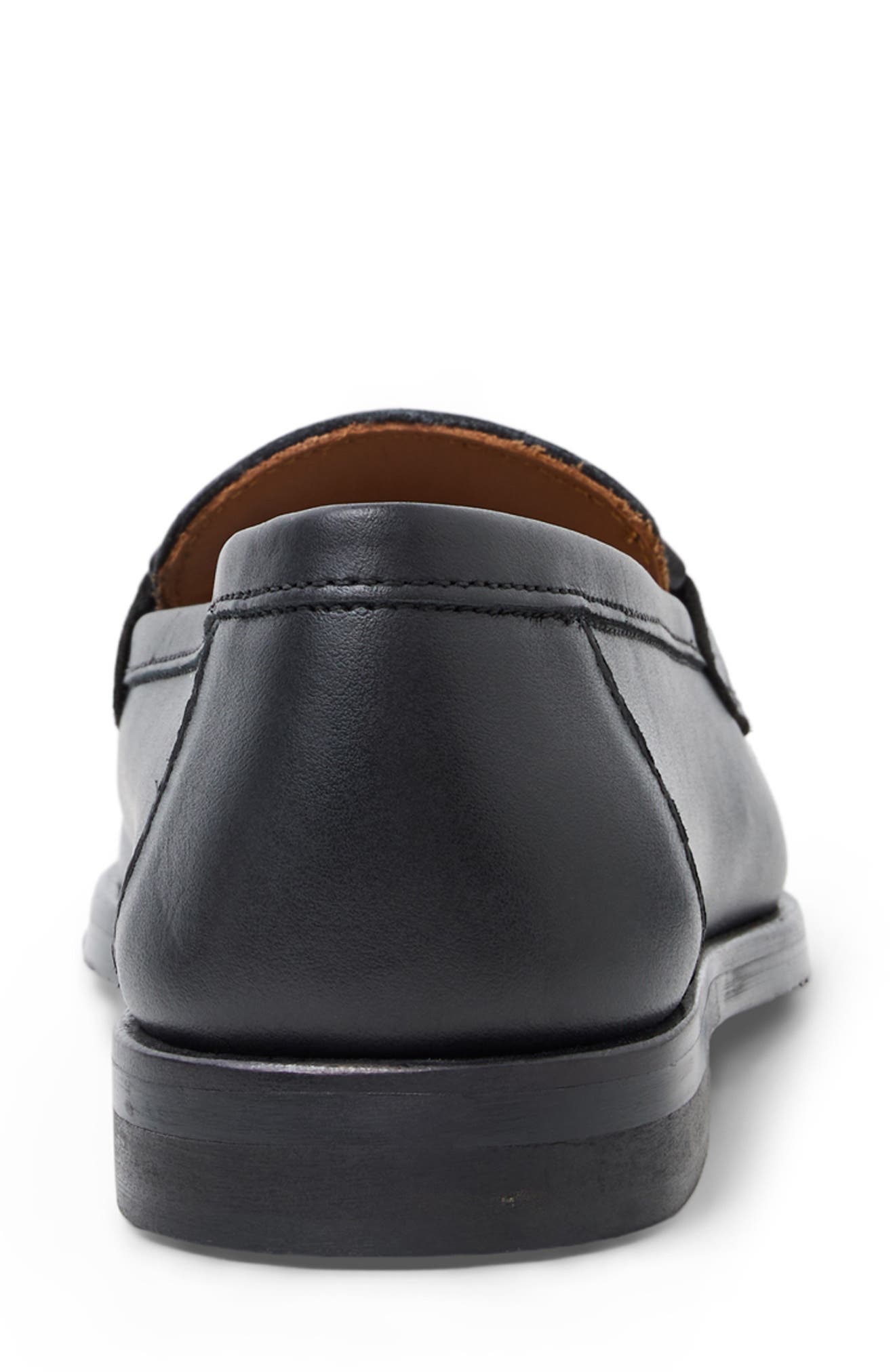 Lavena Bit Loafer, Alternate, color, BLACK LEATHER