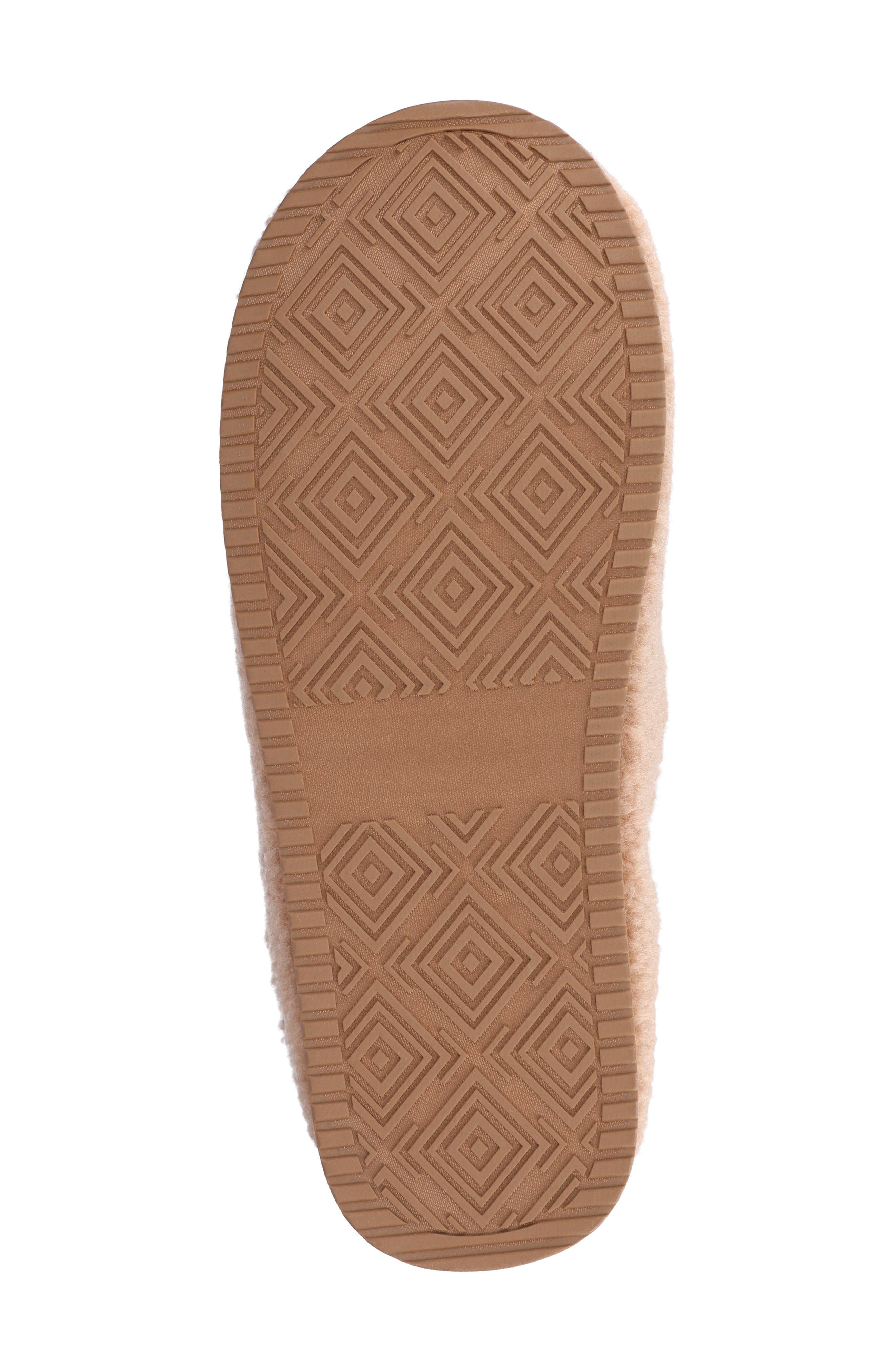 Journee Collection Pallmer Faux Shearling Slipper, Alternate, color, Tan