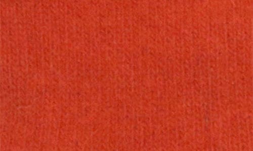 Portolano Pompom Wool Blend Gloves In Orange