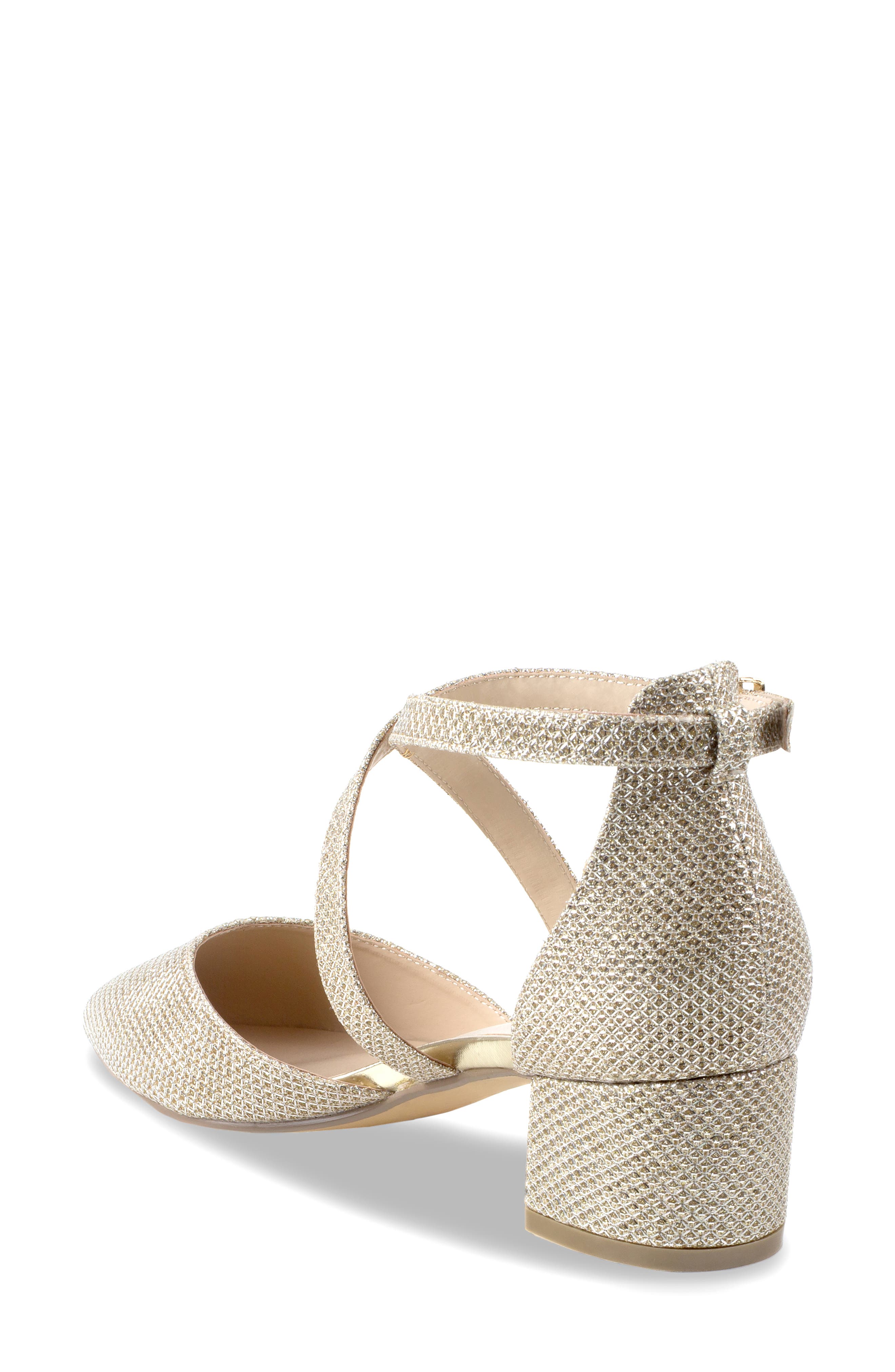 Francis Metallic Pump, Alternate, color, CHAMPAGNE