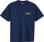 Carhartt Work In Progress Schooling Cotton Graphic T-Shirt