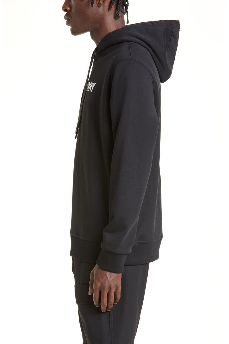 Ansdell Logo Graphic Hoodie, Alternate, color, BLACK