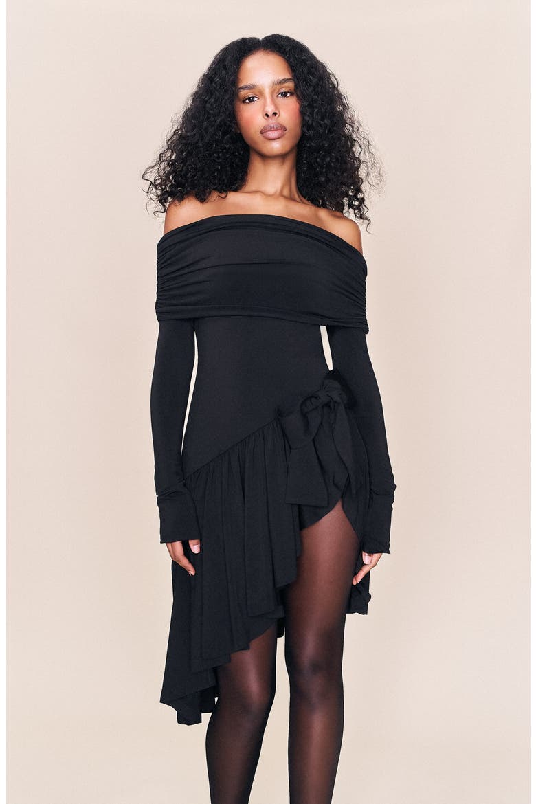 Lola Mini Dress, Main, color, Black