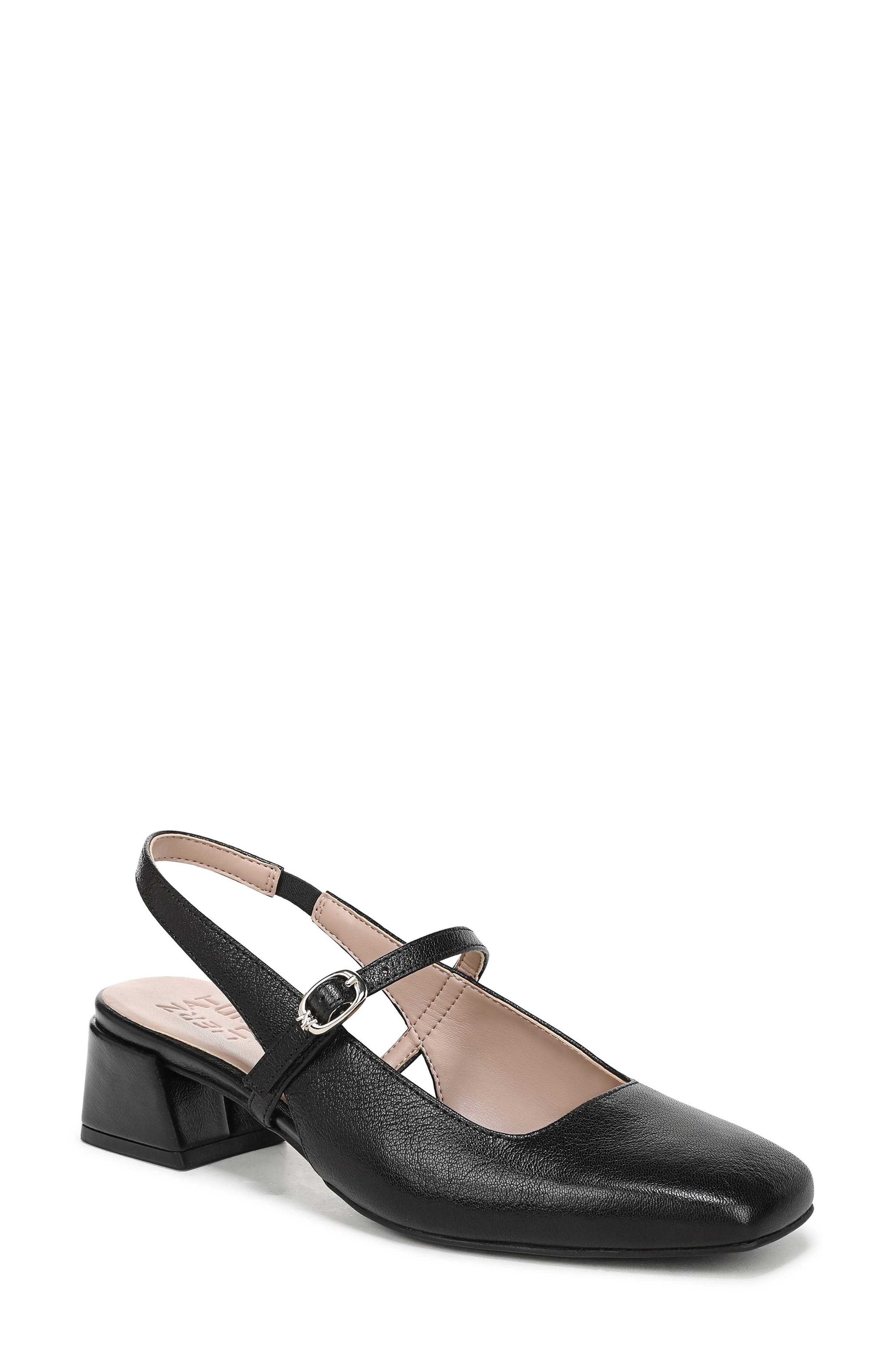 Naturalizer Jalee Slingback Pump, Main, color, Black