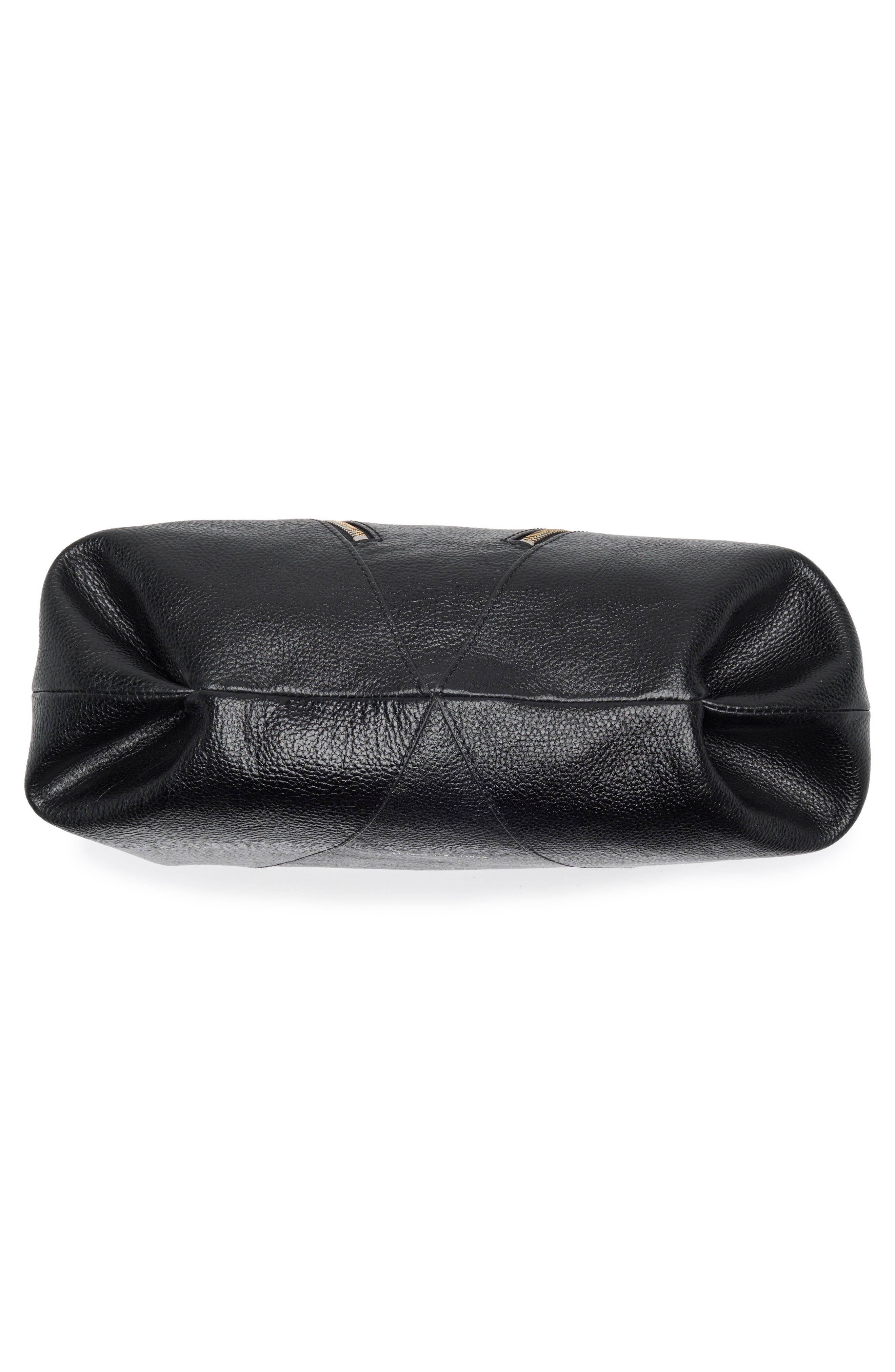 Rebecca Minkoff Moto Double Zip Hobo Shoulder Bag, Alternate, color, 