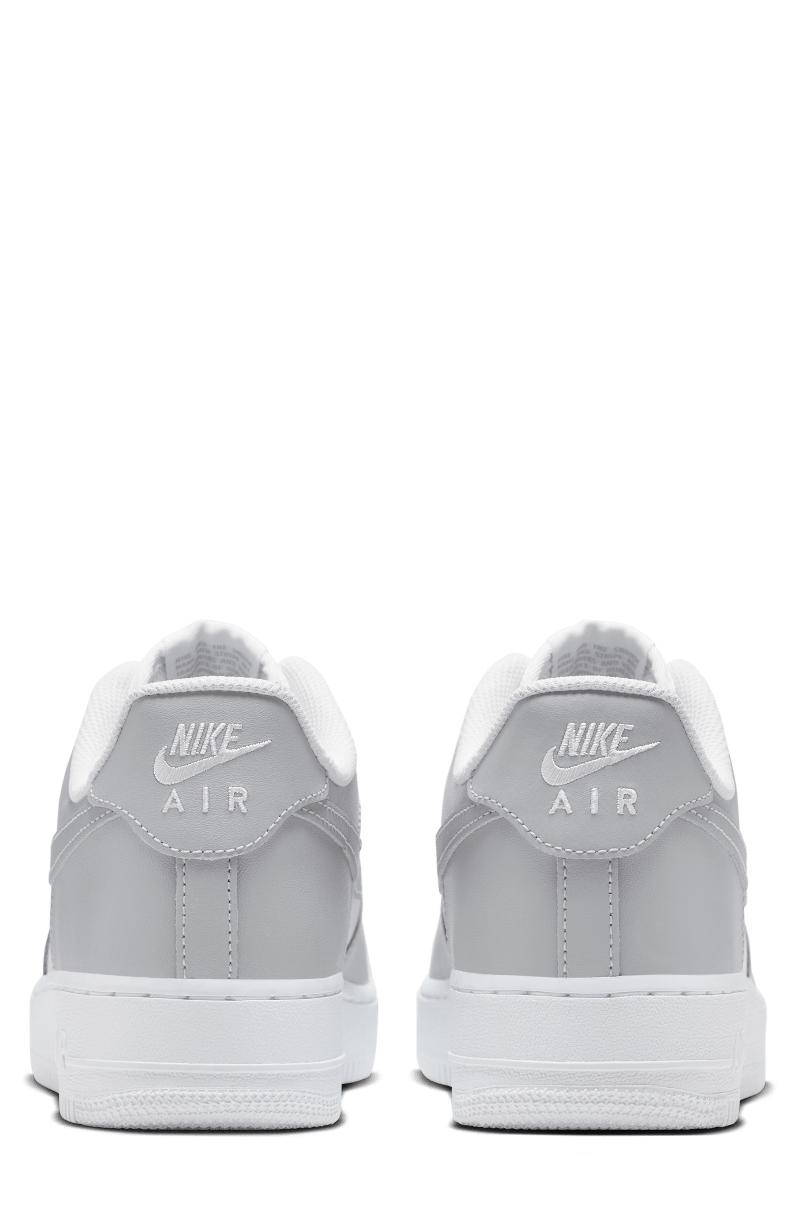 Nike Air Force 1 '07 Basketball Sneaker, Alternate, color, White/ Light Smoke Grey