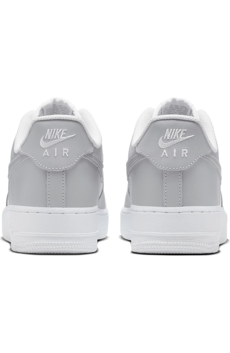 Nike Air Force 1 '07 Basketball Sneaker, Alternate, color, White/ Light Smoke Grey