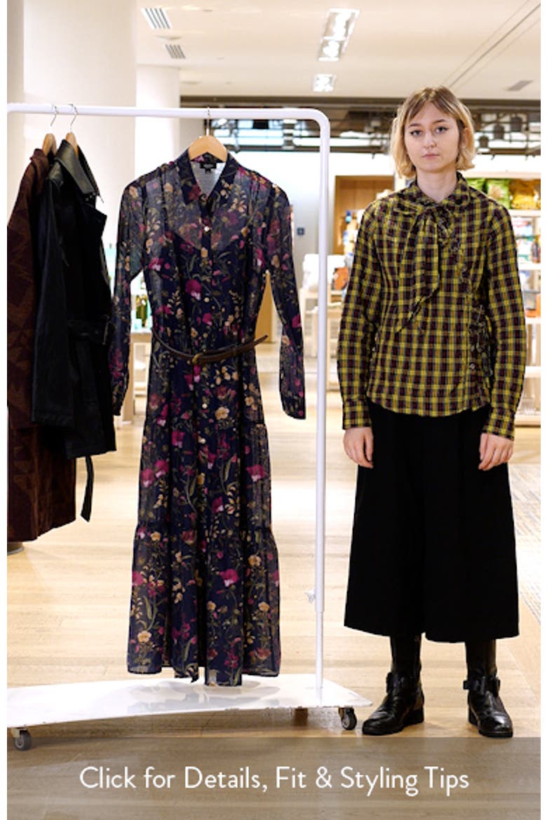 Belted Long Sleeve Shirtdress video