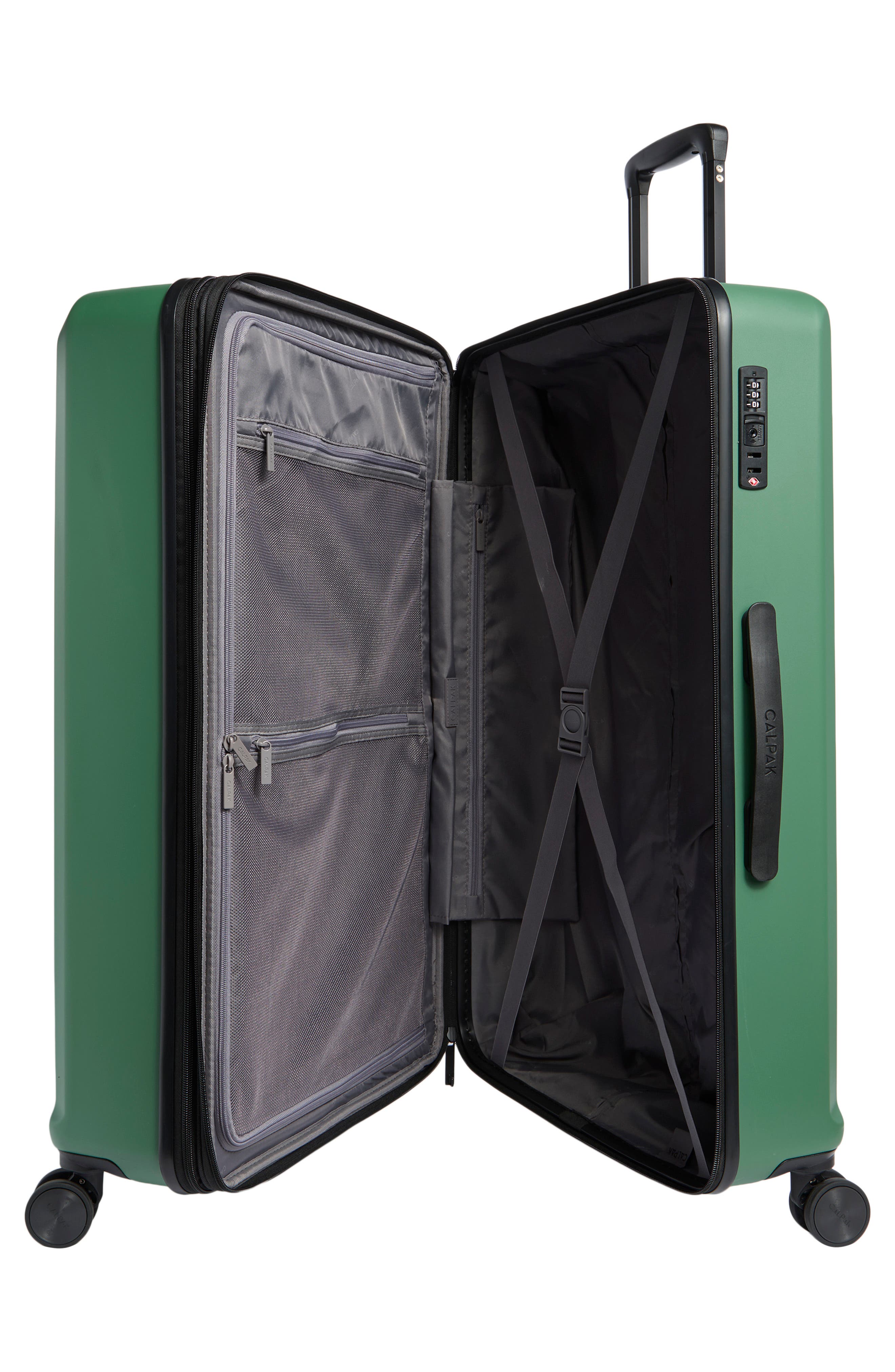 CALPAK Treyton 30-Inch Hardside Luggage, Alternate, color, Green Ivy
