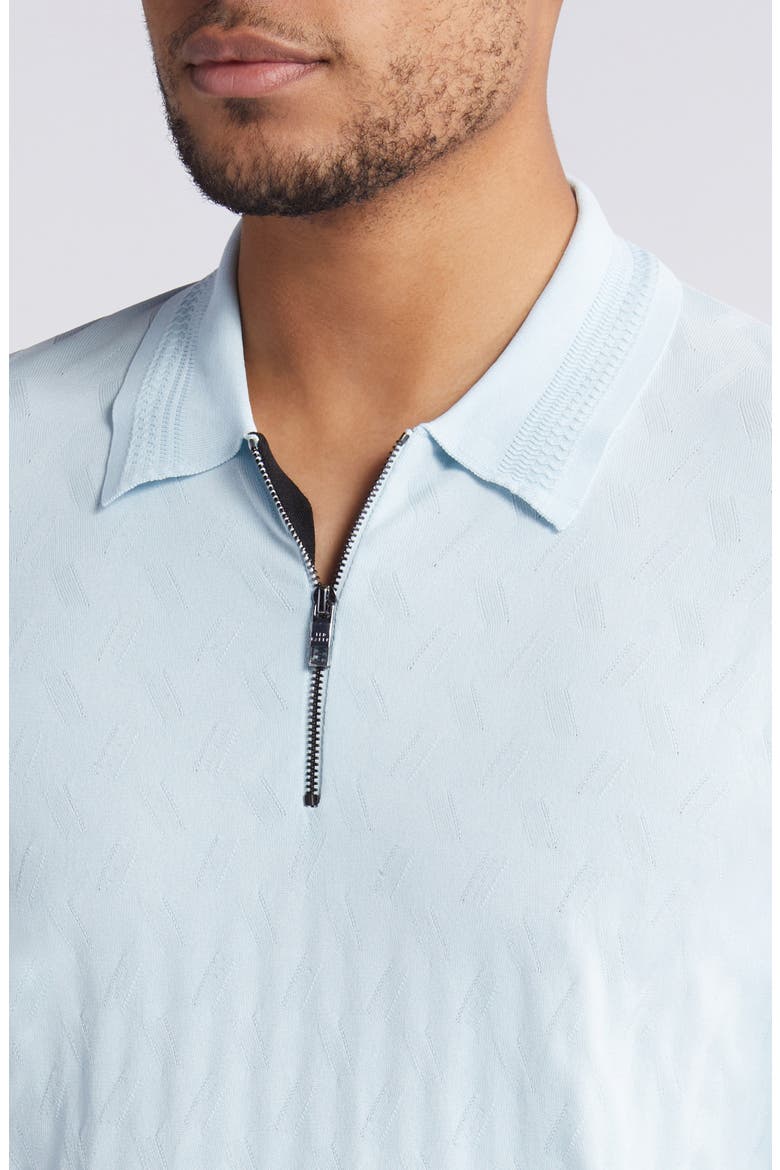 Palton Textured Sweater Polo, Alternate, color, PALE BLUE