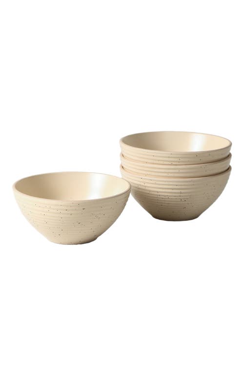 Stone Lain Lauren Stoneware 16-piece Dinnerware Set In Neutral