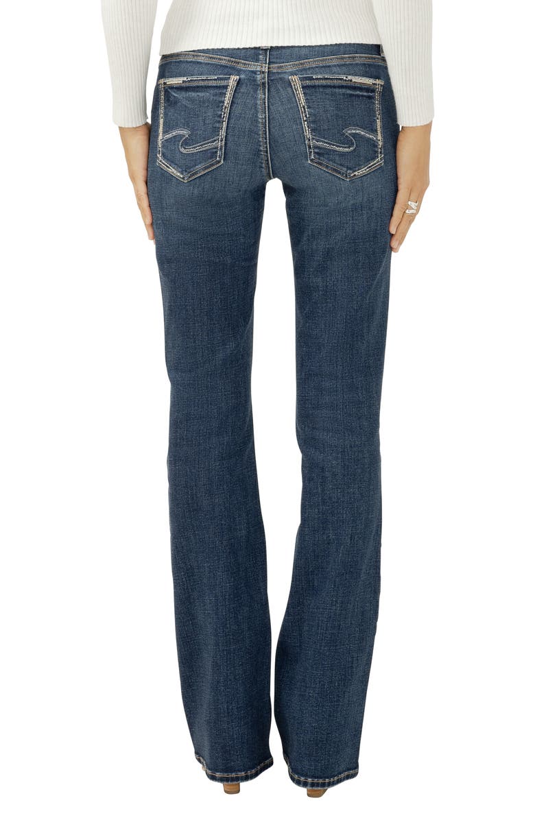Silver Jeans Co. Elyse Mid Rise Bootcut Jeans, Alternate, color, Atlantic Shores