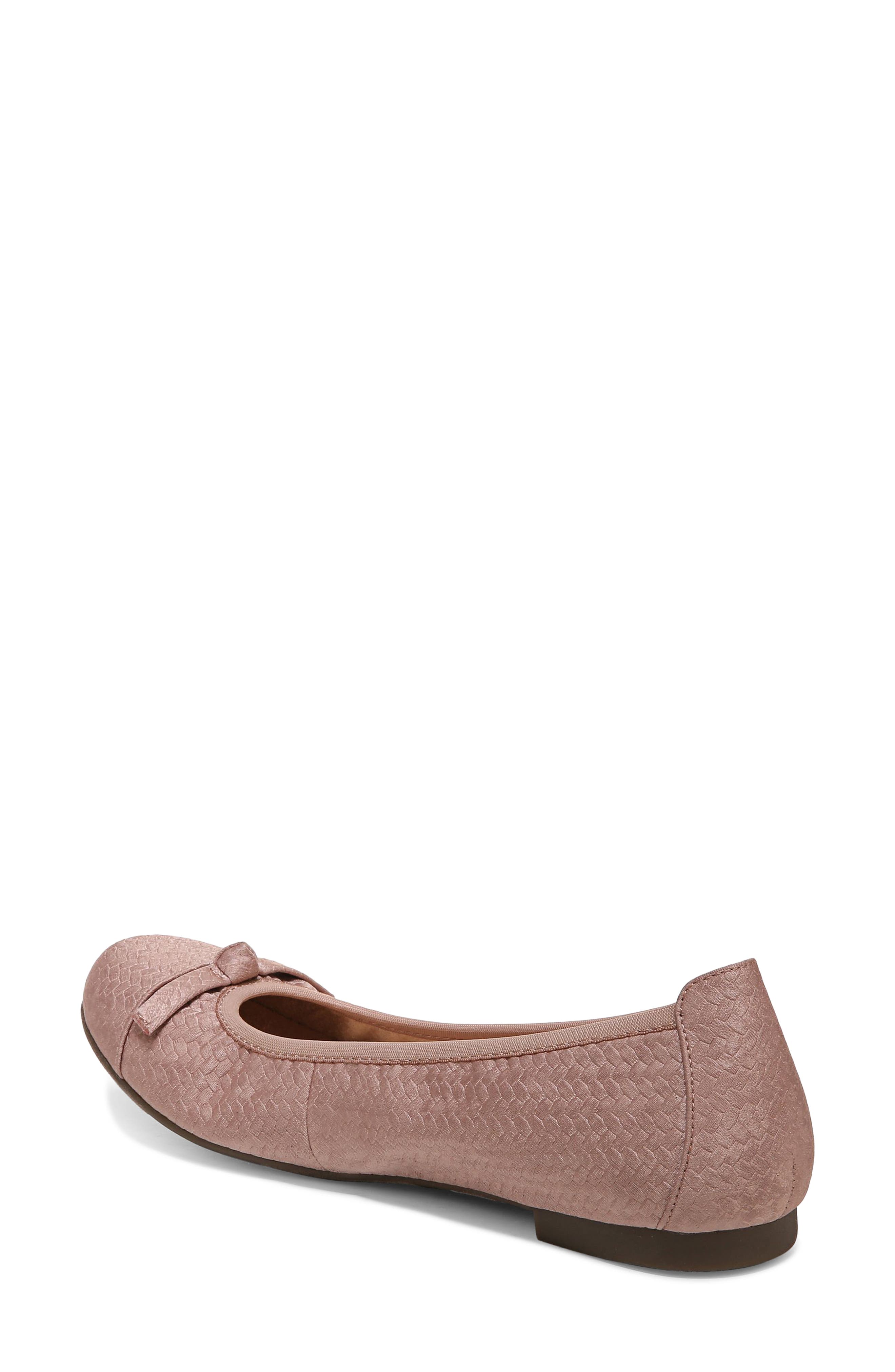 Amorie Cap Toe Ballet Flat, Alternate, color, TOASTED NUT