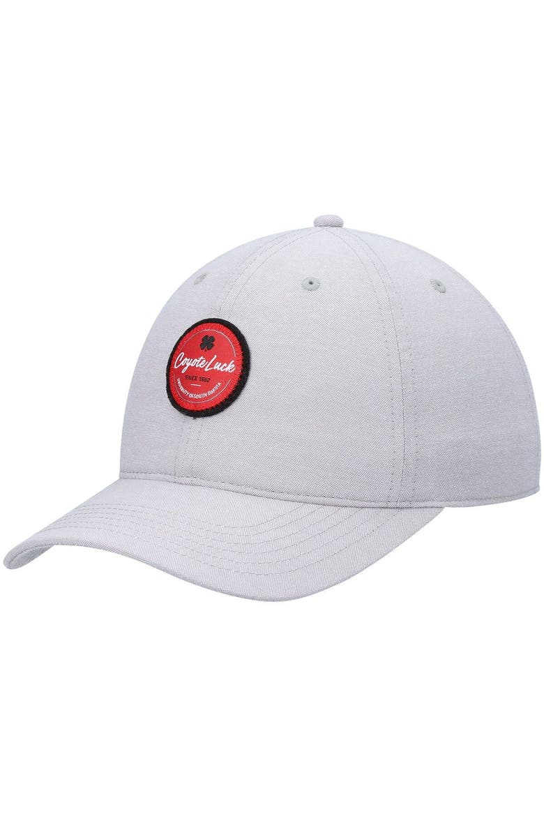 Men's Gray South Dakota Coyotes Oxford Circle Adjustable Hat, Alternate, color, Gray