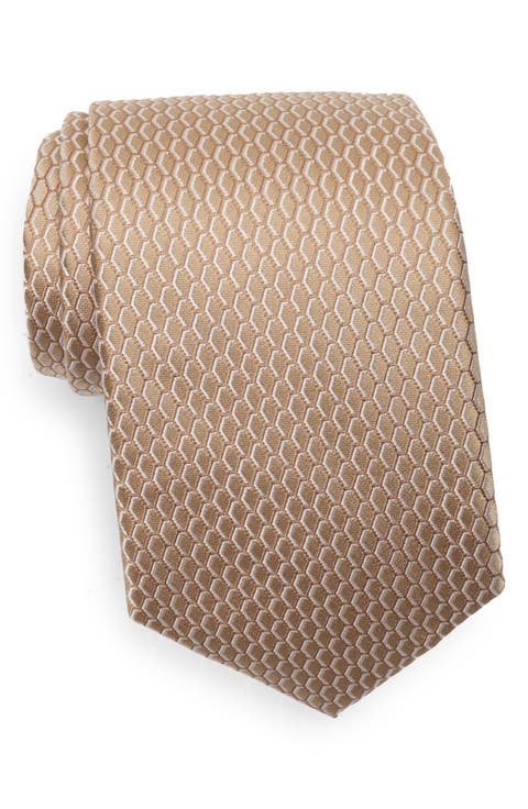 Medina Neat Linen & Cotton Tie