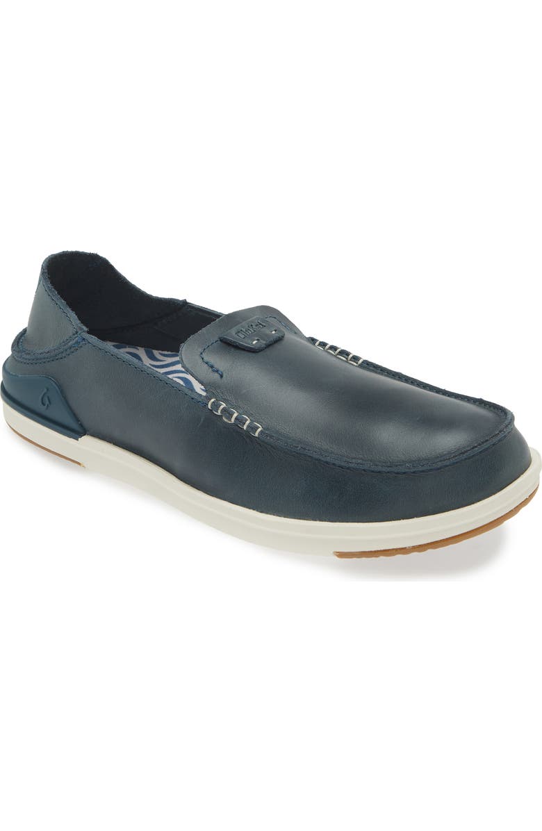 OluKai Kakaha Slip-On, Main, color, Lagoon / Lagoon