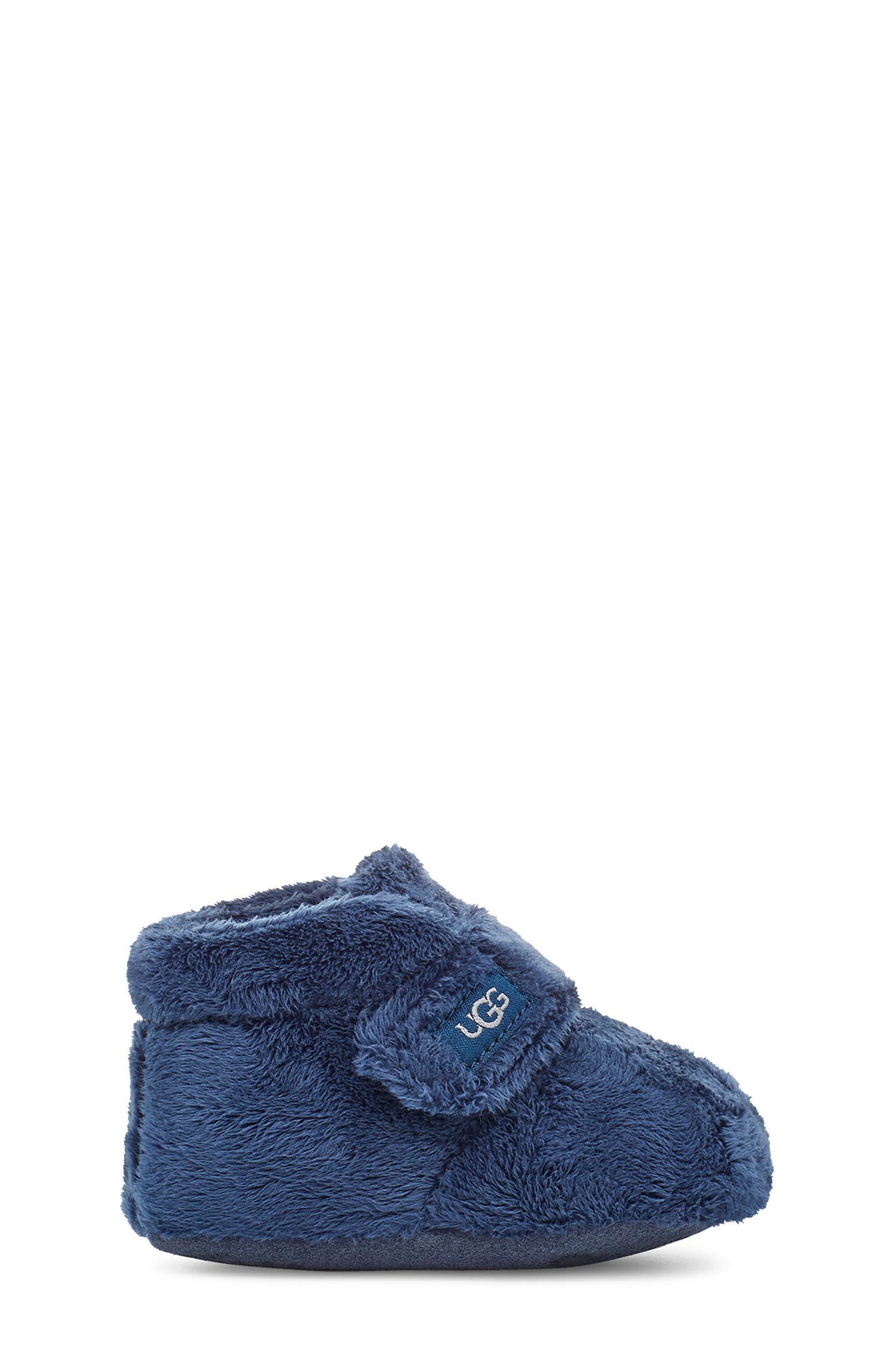 Bixbee Booties & Lovey Blanket Set, Alternate, color, NAVY