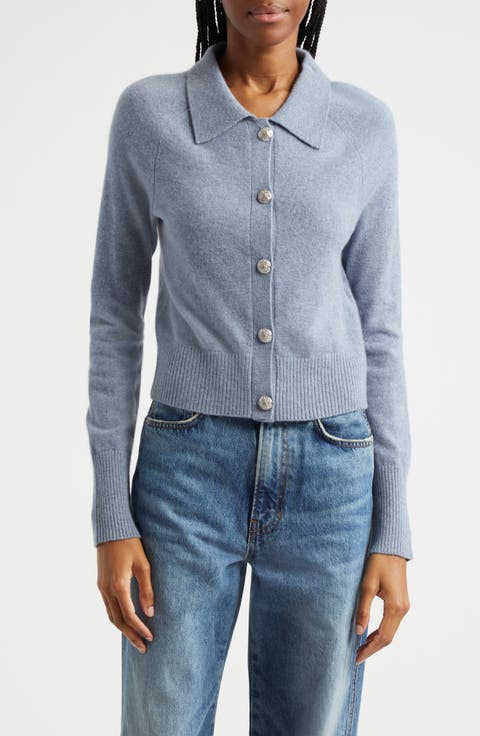 Cheshire Crop Cashmere Cardigan