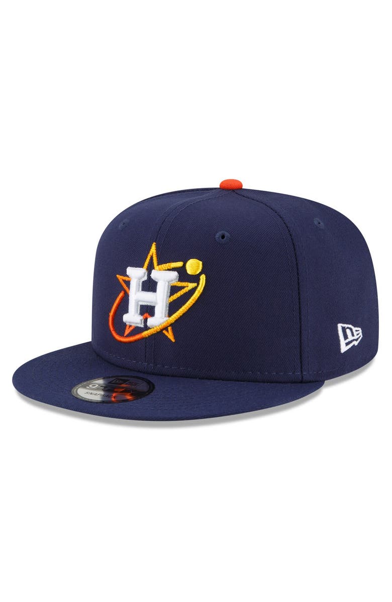 New Era Men's New Era Navy Houston Astros 2022 City Connect 9FIFTY Snapback Adjustable Hat, Alternate, color, 