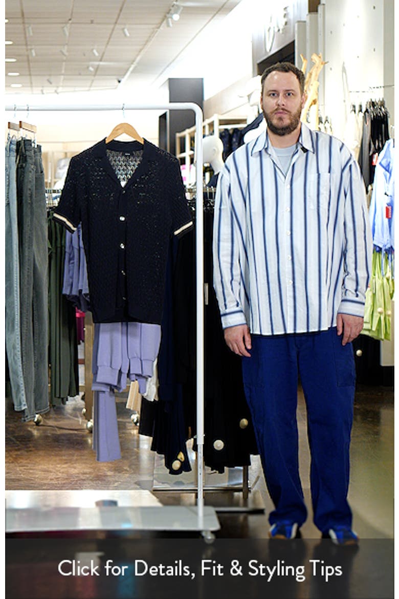 Bilsby Textured Knit Camp Shirt video