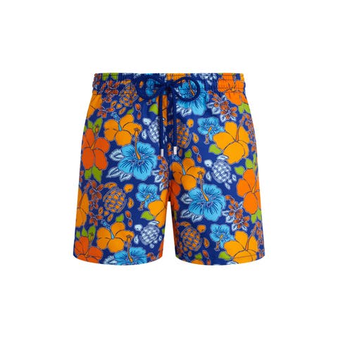 Men's Tropical Turtle Swim Shorts