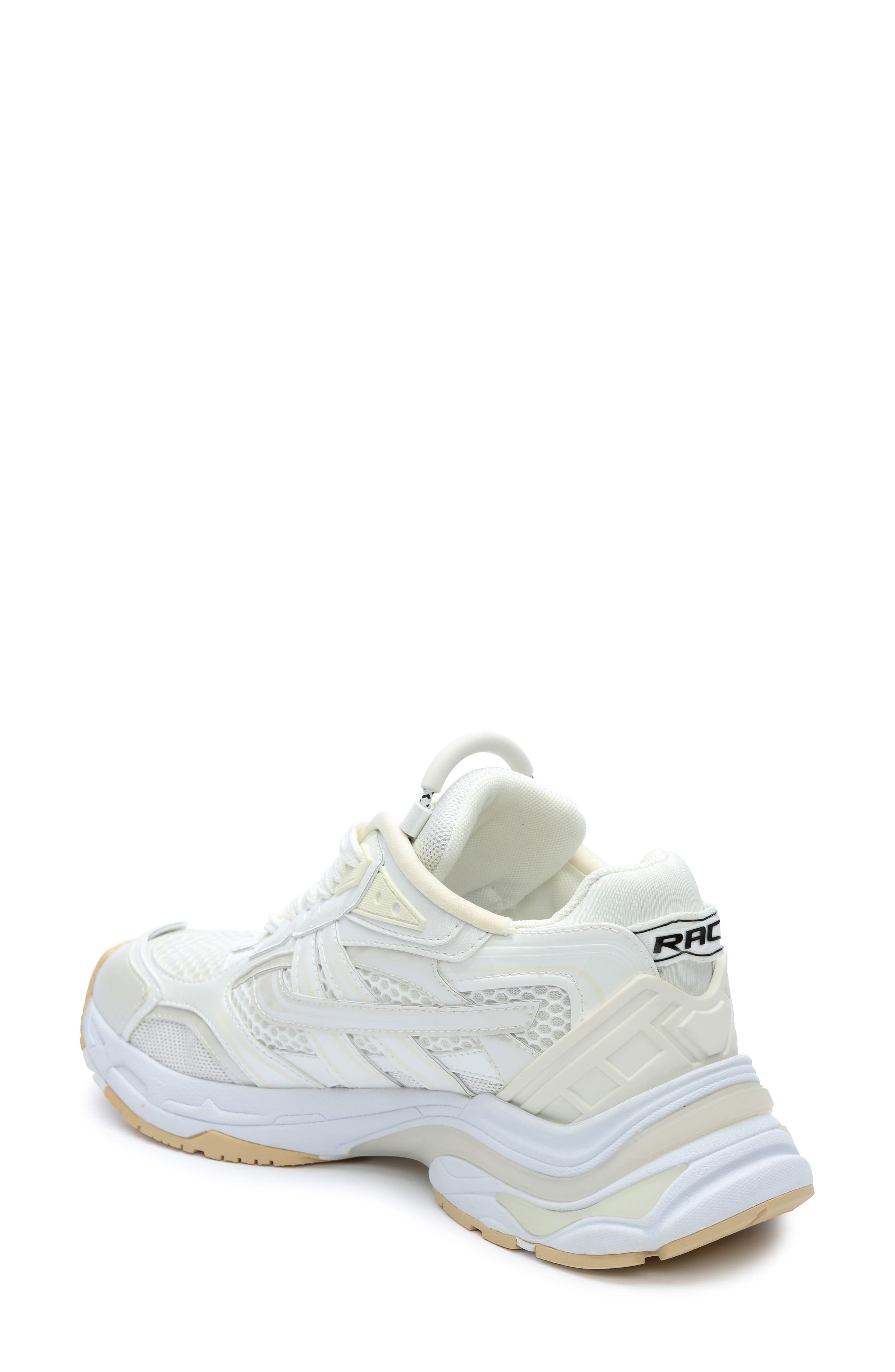 Race Sneaker, Alternate, color, OFF WHITE