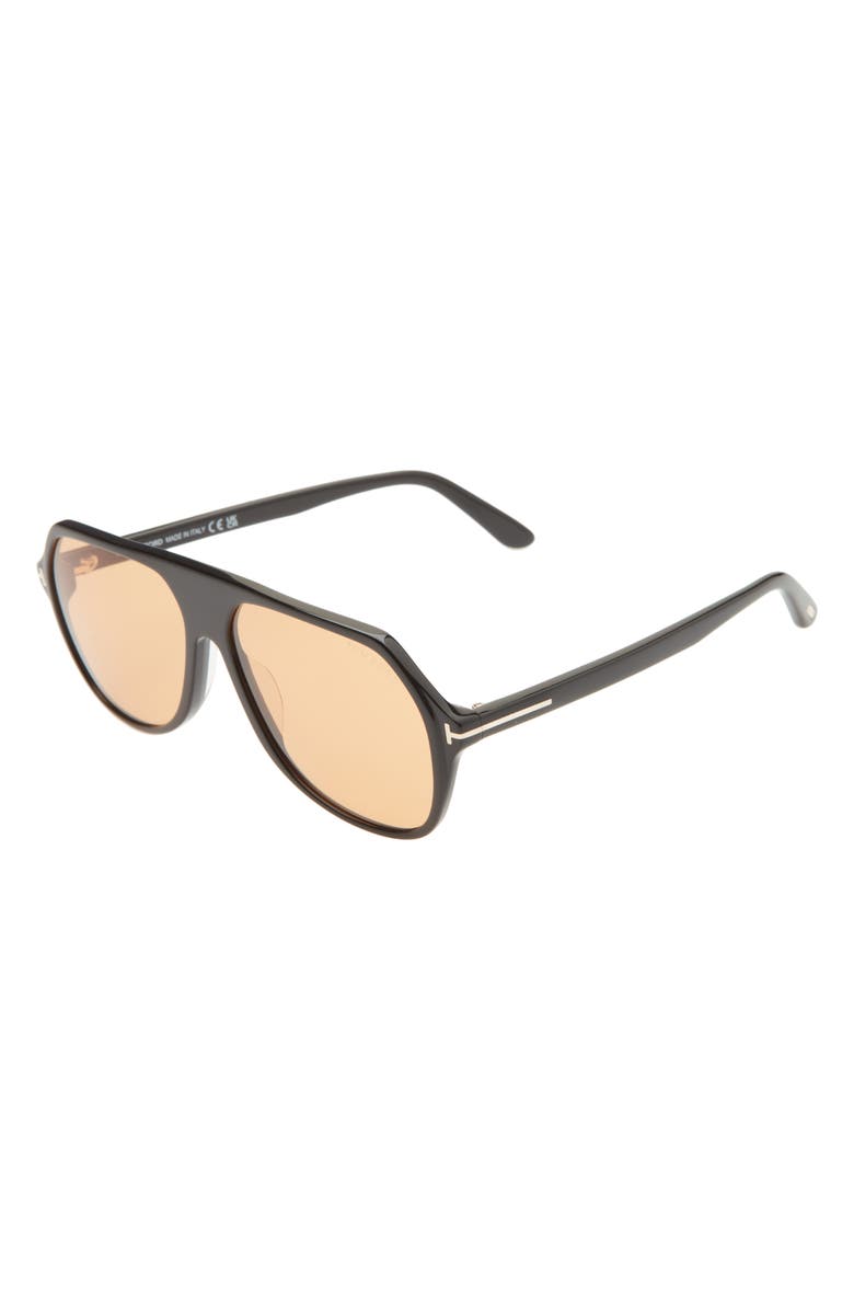 TOM FORD Hayes 59mm Navigator Sunglasses, Alternate, color,